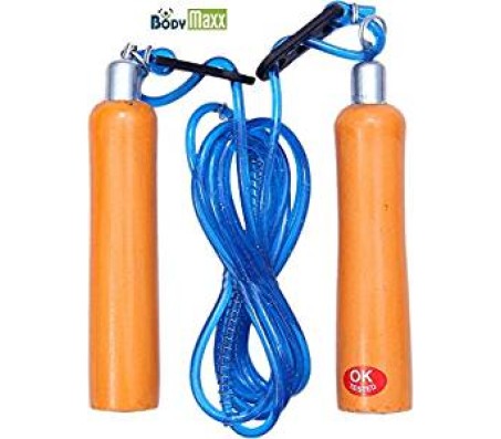 Body Maxx BM-25 Skipping Rope Wooden Adjustable 